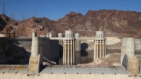 Hoover Dam Stock Footage 44743571