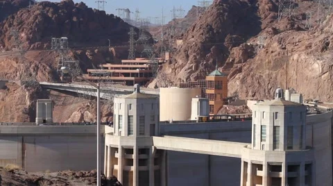 Hoover Dam Stock Footage 44743606