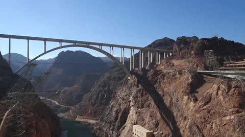 Hoover Dam Stock Footage 44744043