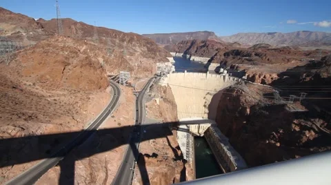 Hoover Dam Stock Footage 44744816