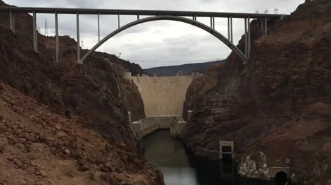 Hoover Dam Stock Footage