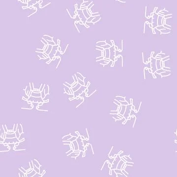 Hoover dam line seamless pattern Stock Illustration