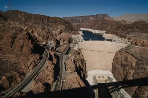 Hoover Dam in Stock Photos
