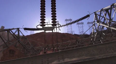 Hoover Dam Sun Stock Footage 42169349