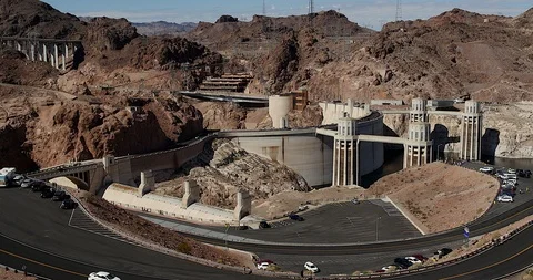 Hoover Dam Time Lapse Stock Footage 97361326