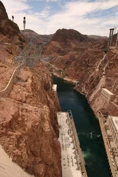 Hooverdam - Boulderdam Stock Photos