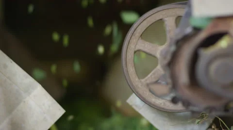 Hop processing machinery Video stock 52223981