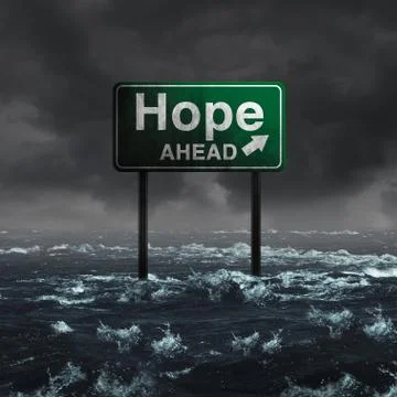 Hope Ahead Illustrazione stock