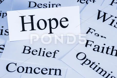 Hope concept Stock Illustration