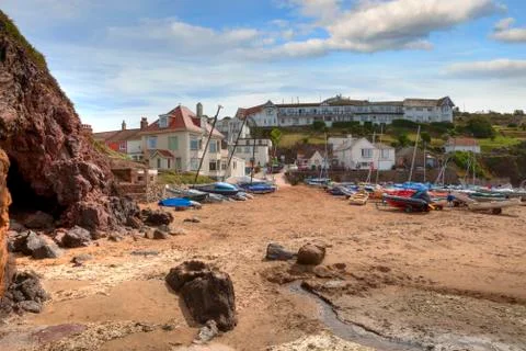 Hope cove, devon Stock Photos