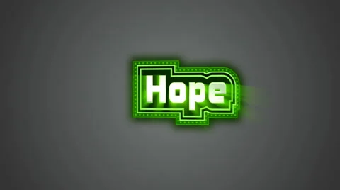 Hope Label 스톡 동영상 1183410