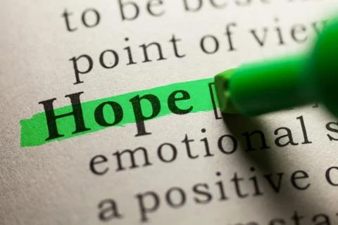 Hope 스톡 사진