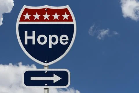 Hope sign Stock Illustration