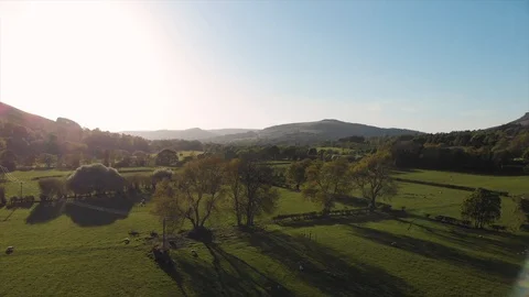 Hope Valley upwards Stock Footage 89818462