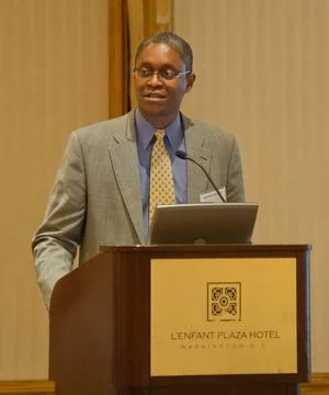 HOPE VI Program for public housing revitalization: panel discussion at L E... Stock Photos
