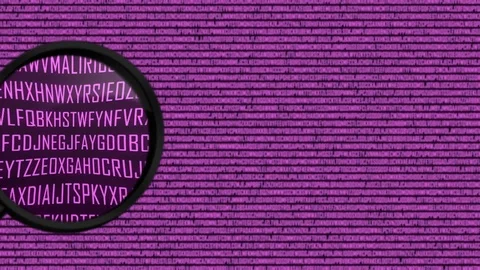 Hope word being found with a magnifying glass Stock Footage 126310031