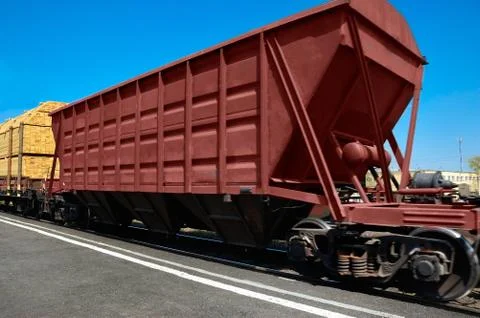 Hopper wagon Stock Photos