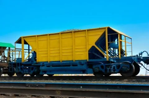 Hopper wagon Stock Photos