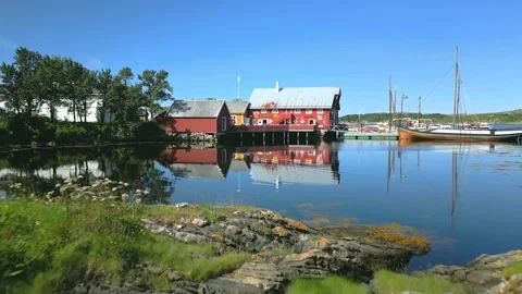 Hopsjøbrygga Video stock 202249941