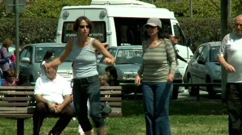 Hora Dancing 1 Stock Footage 468131