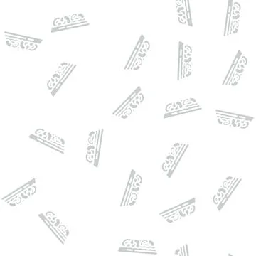 Horchata spain drink glyph vector seamless pattern Illustrazione stock