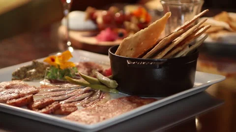 Horderves and drinks Stock Footage 29241289