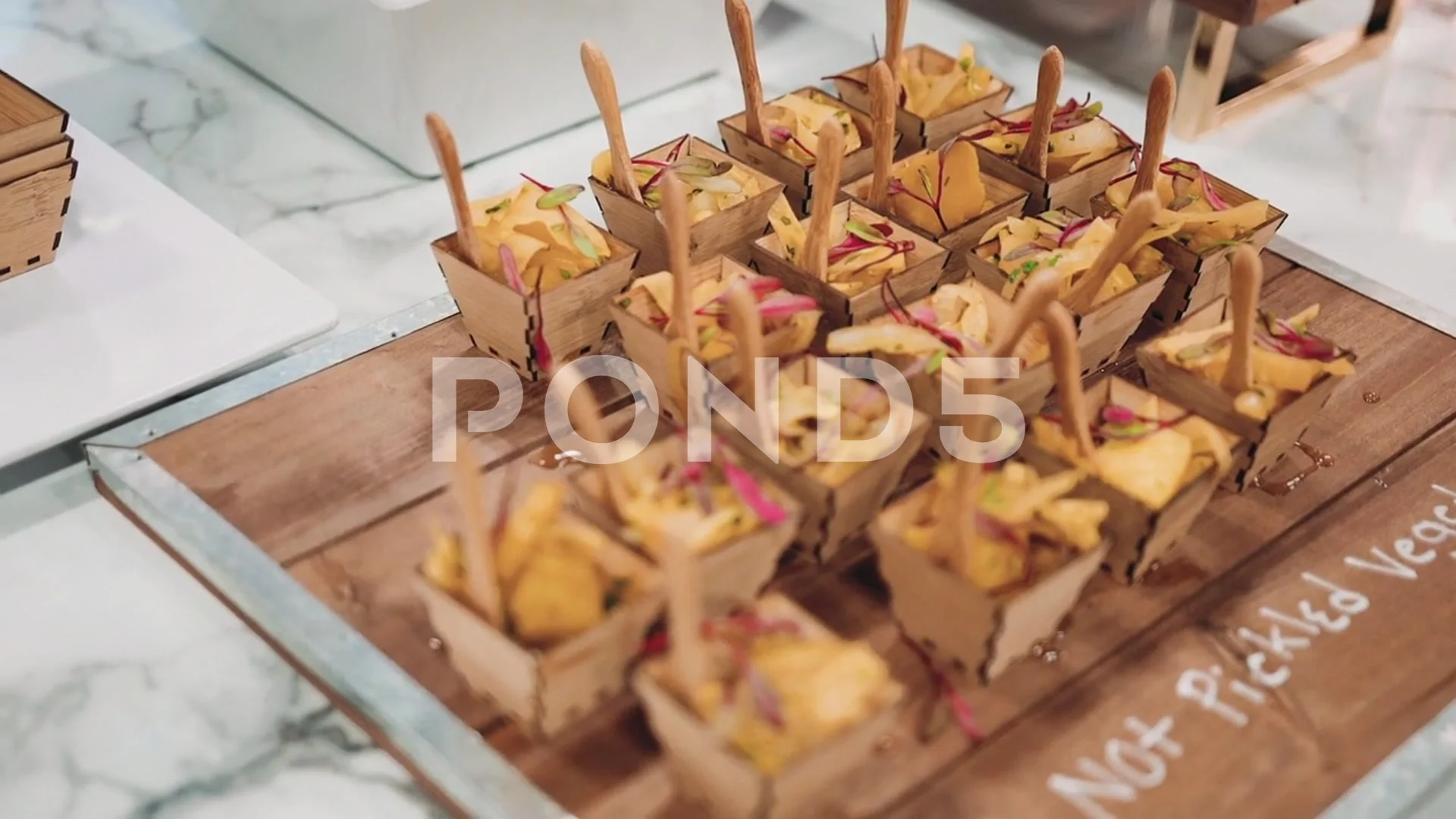 Horderves Display At A Convention-hors Stock Video Pond5