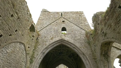 Hore Abbey ruins Stock Footage 86499028