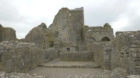 Hore Abbey ruins Stock Footage 86499089