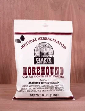 Horehound candy 库存照片