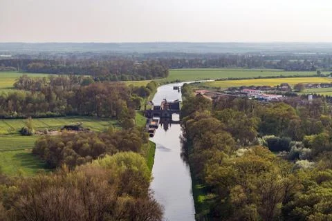 Horin river lock Stock Photos
