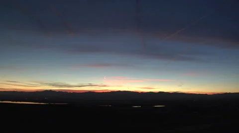 Horizon Getting Dark Video stock 54735176