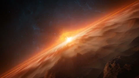 Horizon line Stock Footage 89263745