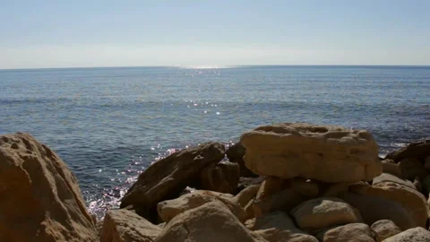 Horizon on the sea Stock Footage 270379496