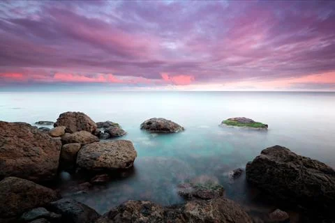 Horizon of the sea Foto stock