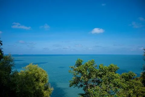 Horizon of the Sea Stock Photos