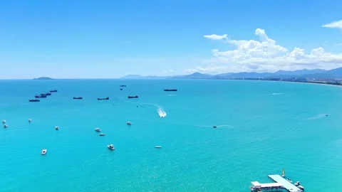 Horizon shooting by drone Video stock 273075349