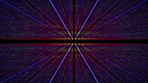Horizon in space particle light Stock Footage 133248133