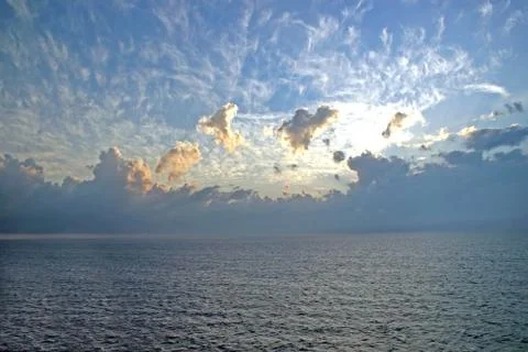 Horizon Sunset Stock Photos