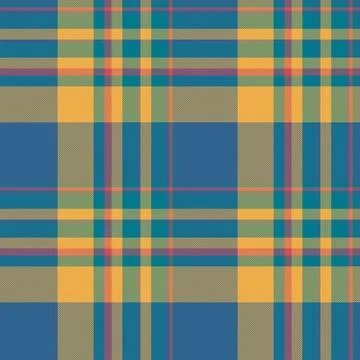 Horizon texture background check, empty vector tartan seamless. List textil.. Stockillustratie