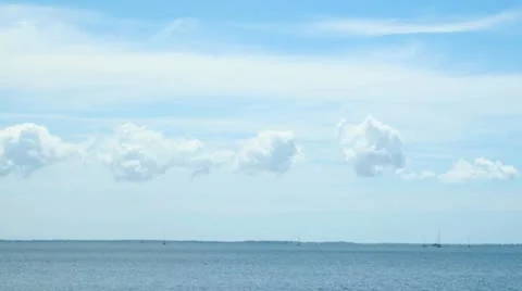 Horizon Timelapse Stock Footage 12106350