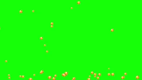 Horizon your recording with graphic elements on a green screen with jumping.. Stock-Footage 304054114