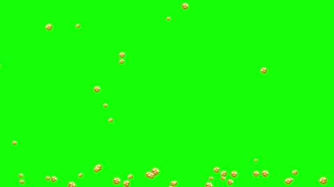 Horizon your recording with graphic elements on a green screen with jumping.. Stock Footage 304054428