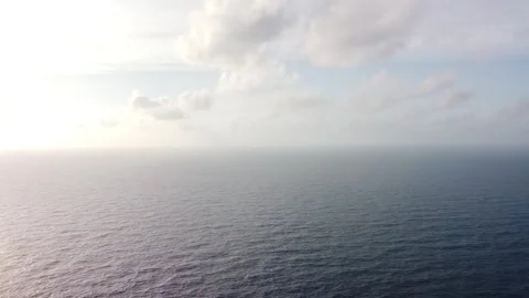 Horizon's Embrace: A Glimpse into the Vastness Stock Footage 254422257