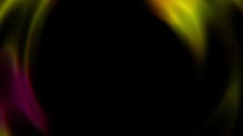 Horizontal 3D abstract technology digital science tunnel vortex glow neon loop Stock Footage 335472162