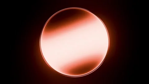 Horizontal 3D abstract technology digital science sphere glass orb circle future Stock Footage 340909380