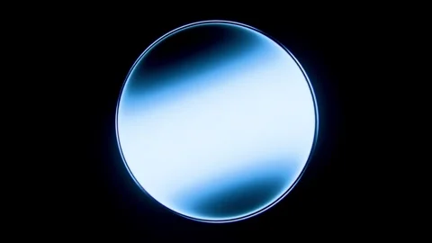 Horizontal 3D glass abstract water liquid sleek glossy loop animation website Stock Footage 334777911