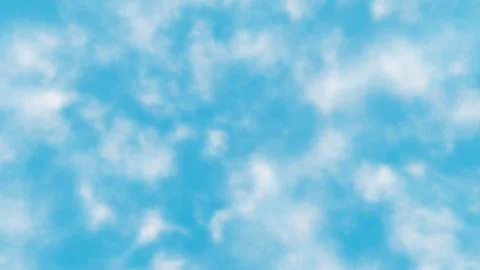 Horizontal 3D sky clouds daylight icy blue summer background nature atmosphere Stock Illustration