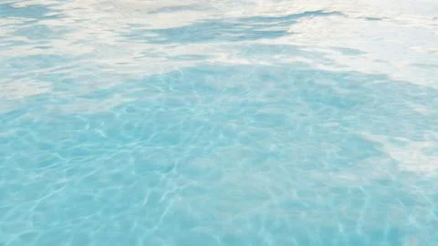 Horizontal abstract 3D summer pool water caustics surface ripple waves texture Stock Illustration