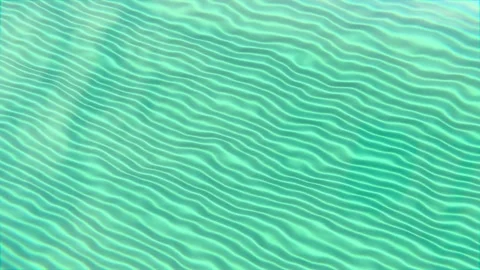 Horizontal abstract 3D summer sand aqua blue water waves loop background Stock Footage 331990497